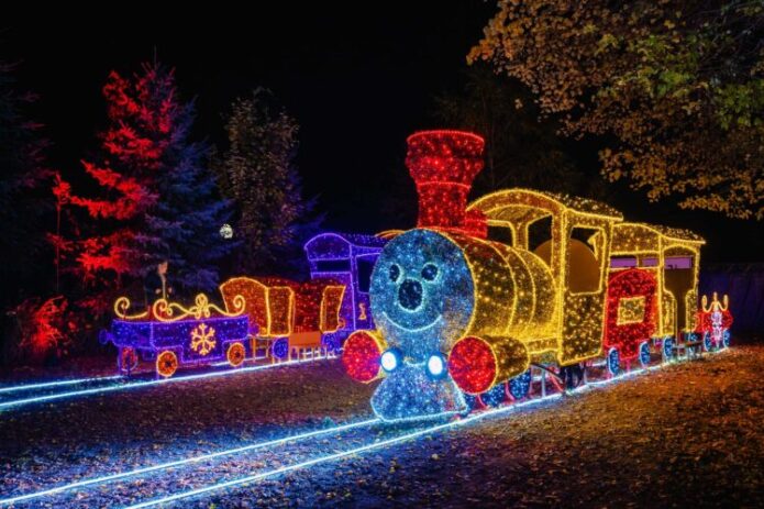 Kalėdinės eglutės įžiebimas Vilniuje ir Lumina šviesų parkas!