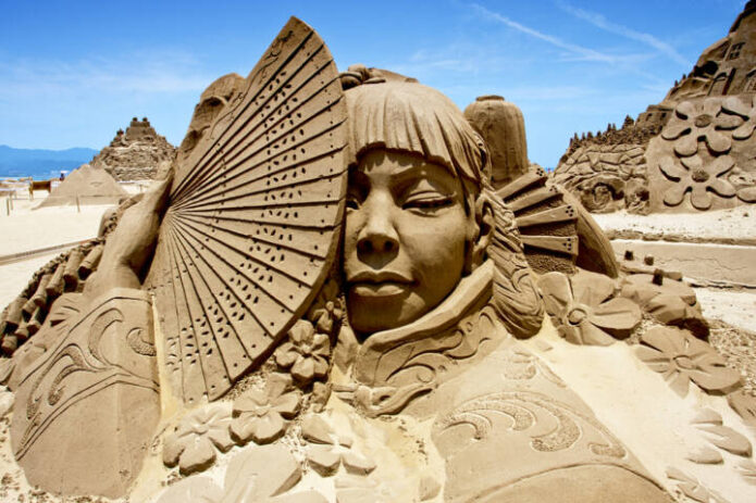 Smėlio skulptūros Jelgavoje, Jūrmala ir „Šitake“ grybai!