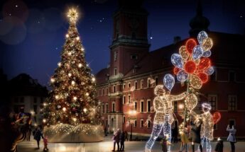 Kalėdinių stebuklų kupinas savaitgalis Varšuvoje ir karališkasis šviesų sodas!