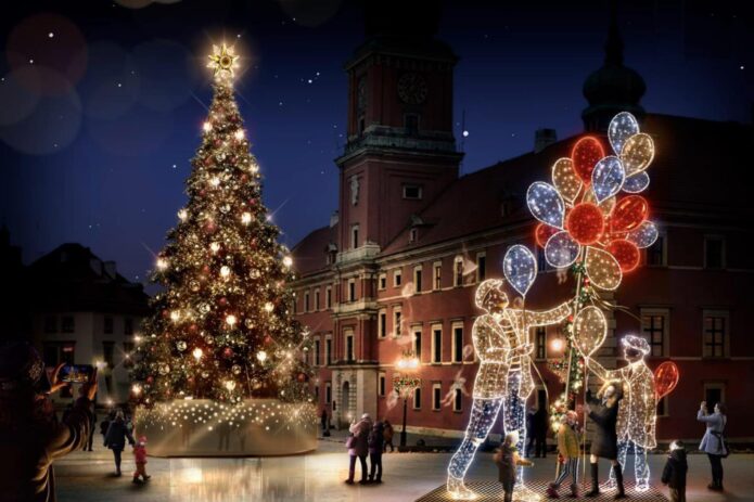 Kalėdinių stebuklų kupinas savaitgalis Varšuvoje ir karališkasis šviesų sodas!