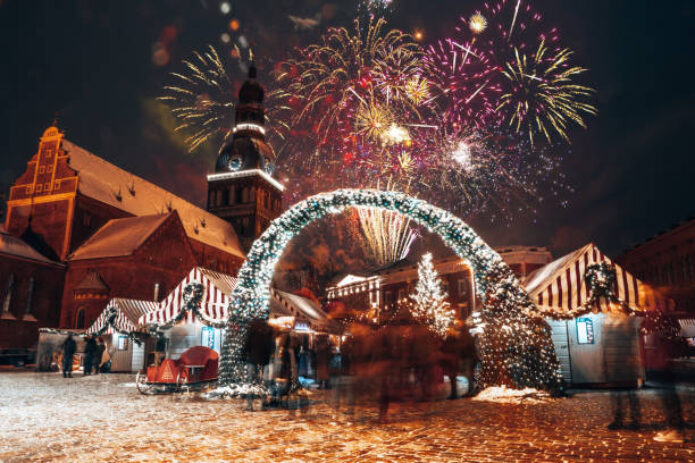Naujųjų metų sutikimas šventiškai spindinčioje Rygoje!
