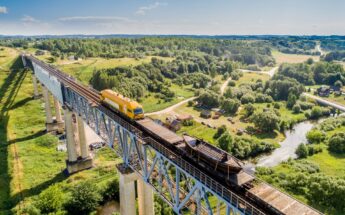 Įspūdinga panorama nuo Lyduvėnų tilto, Tytuvėnai ir Šiluva!